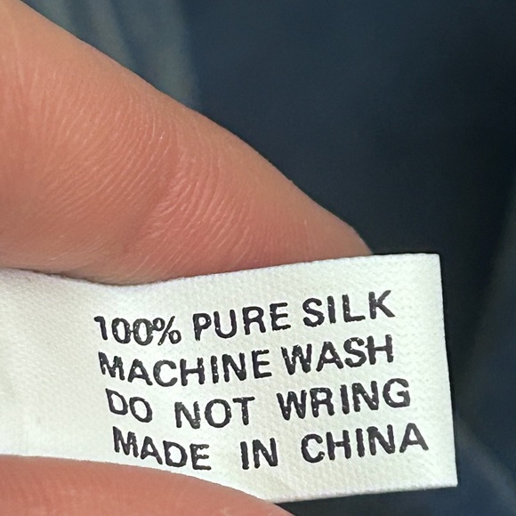 Whitby Vintage Washed Silk Bomber Jacket - Picture 5 of 5